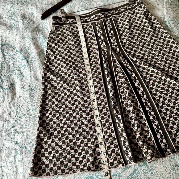 Studio M petite modern goemetric print skirt, XS - Picture 3 of 4